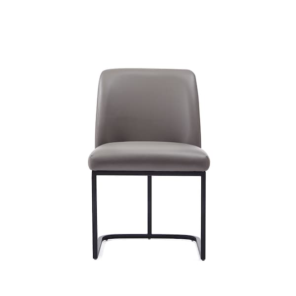 Manhattan Comfort Serena Dining Chair in Grey, 2PK 2-DC056-GY - main